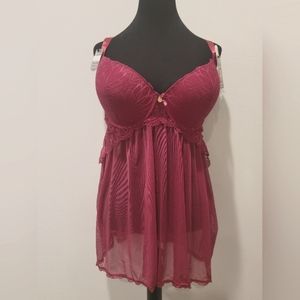 Daisy Fuentes Full Figure Lace Baby Dol